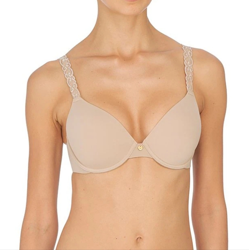 NEW TAGS REMOVED NATORI BEIGE BRA 34C 2 Bras